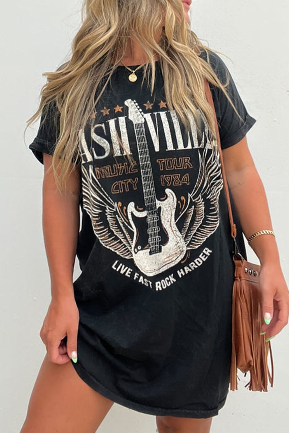 Nashville Guitar Tshirt Dress