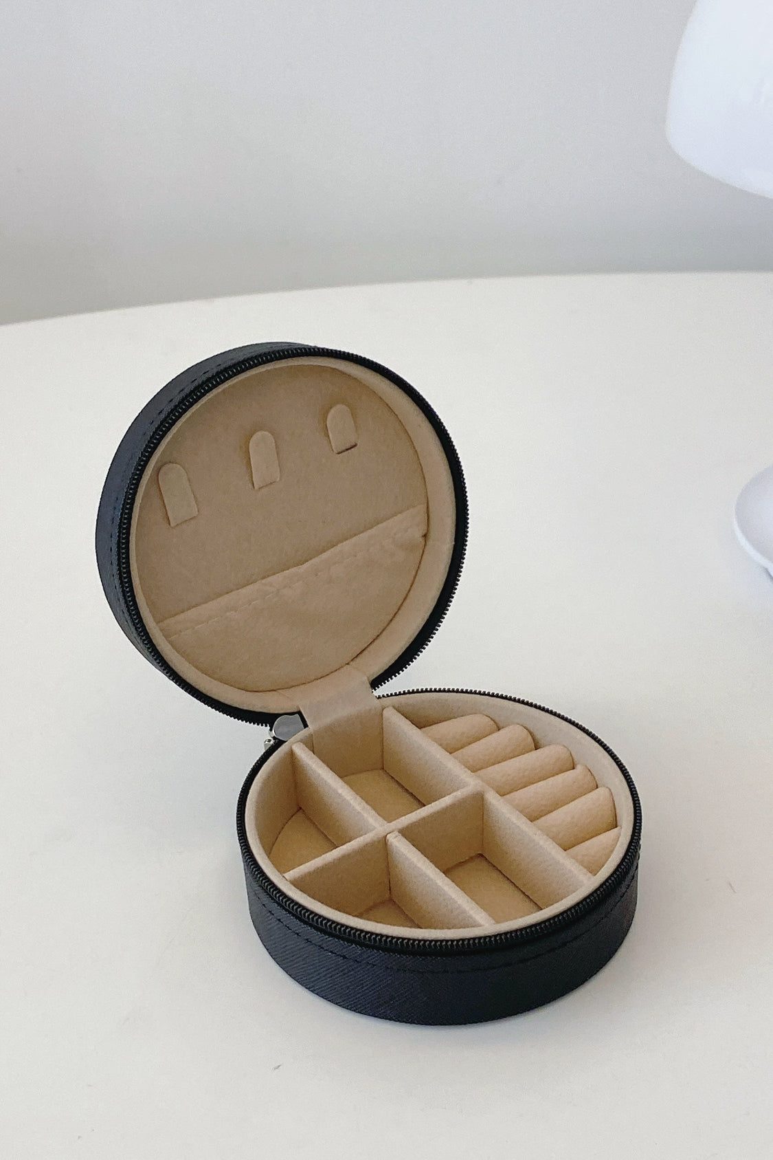 Faux Leather Jewelry Box