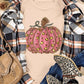 Pumpkin Leopard Tinsel T-Shirt