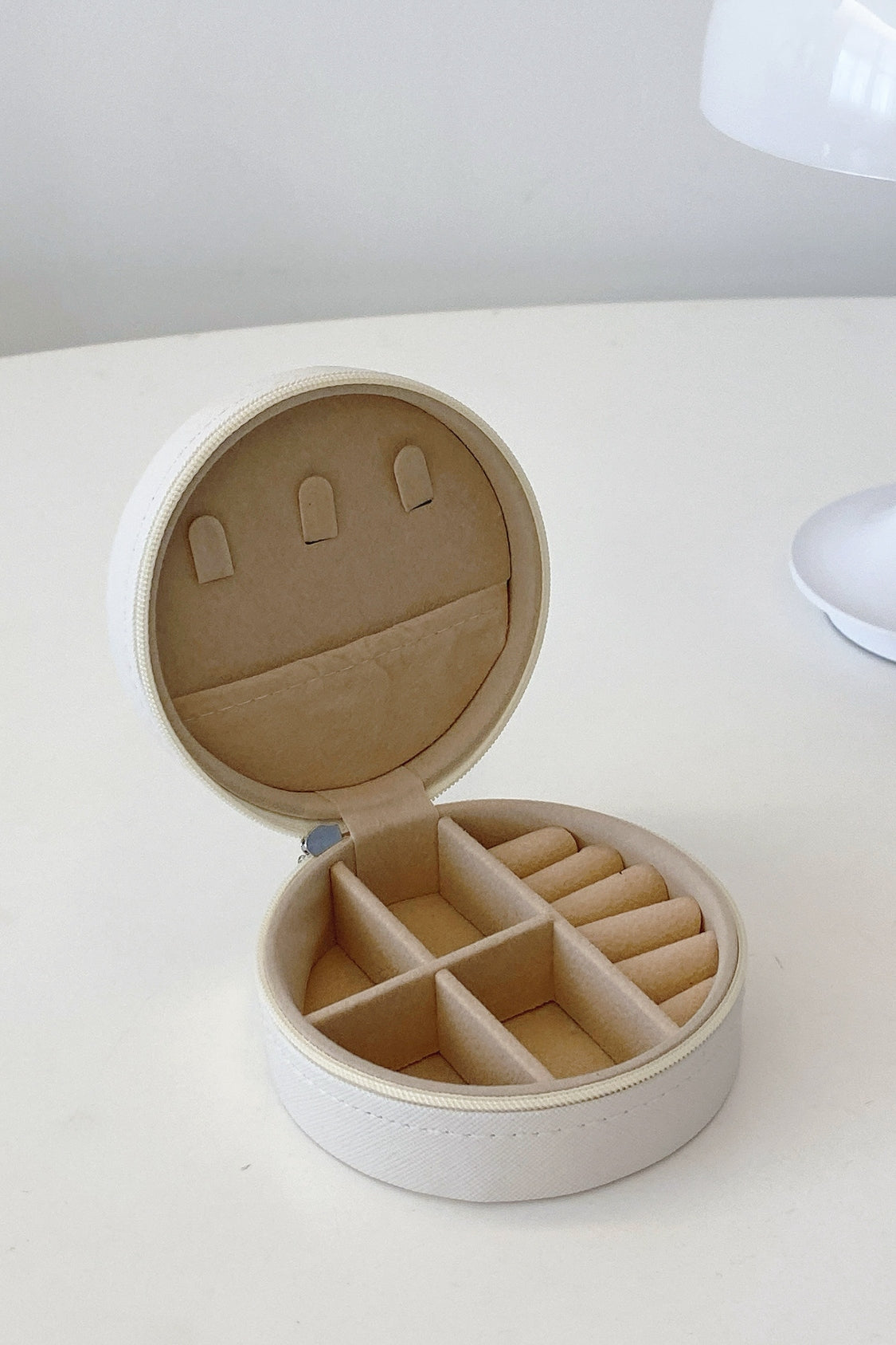 Faux Leather Jewelry Box