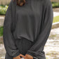 Textured Lounge Top and Shorts Set