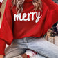Merry Christmas Turtleneck Long Sleeve Sweater