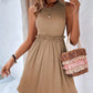 Frill Babydoll Sleeveless Dress