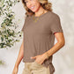 Round Neck Short Sleeve TShirt