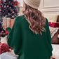 Merry Christmas Turtleneck Long Sleeve Sweater