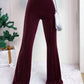 High Waist Flare Pants