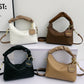 Faux Leather Woven Purse