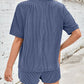 Ribbed Top and Drawstring Shorts Set