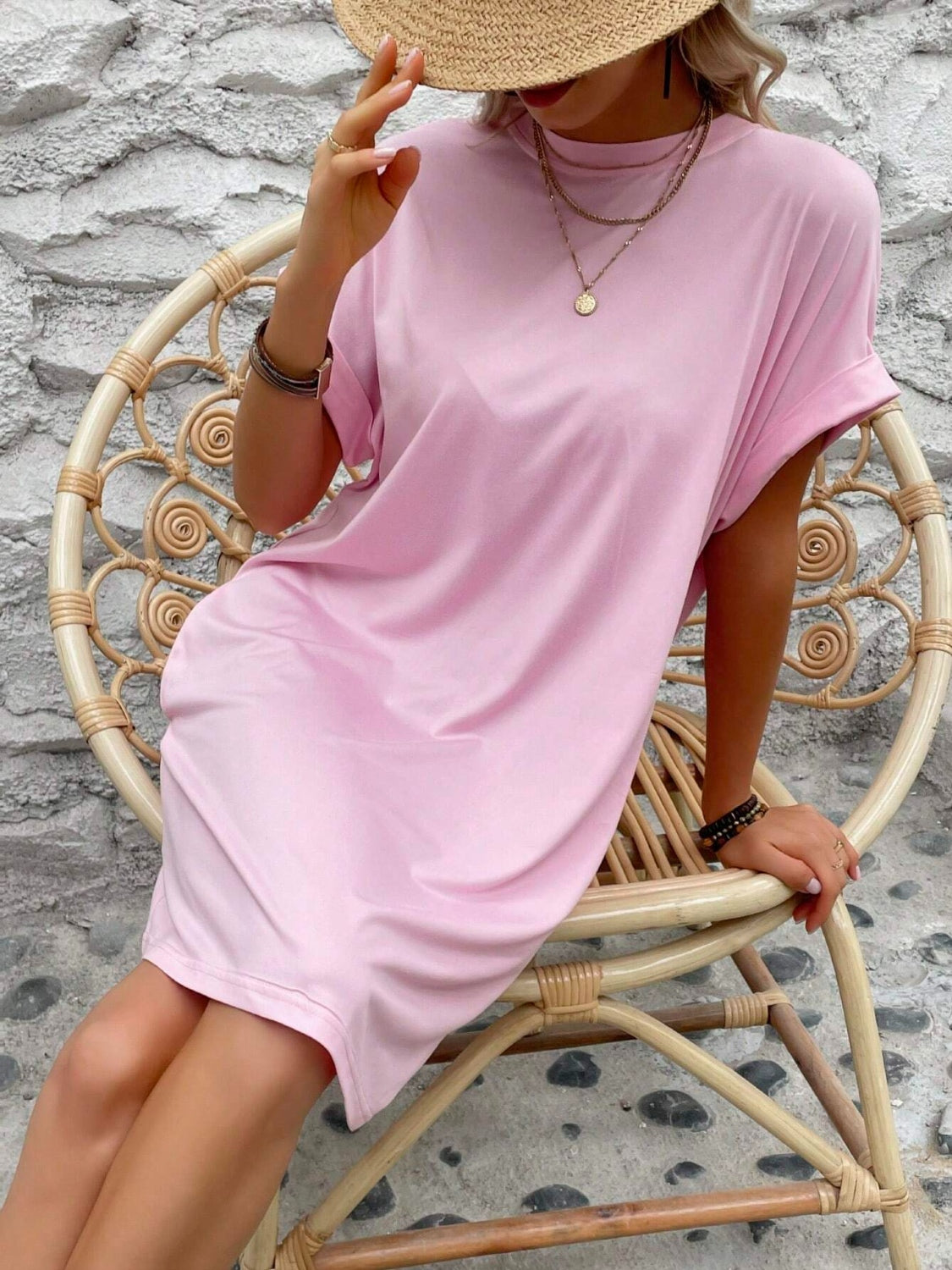Tshirt Dress with Pockets