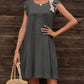 *APP EXCLUSIVE* Round Neck Flutter Sleeve Dress with Pockets