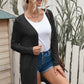 * APP EXCLUSIVE* Button Down Long Sleeve Longline Cardigan