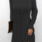 *APP EXCLUSIVE* Drawstring Hooded Sweater Dress