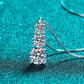 *APP EXCLUSIVE* Moissanite Triple-Pendant Necklace