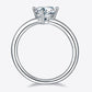 *APP EXCLUSIVE* 1 Carat Moissanite 925 Sterling Silver Solitaire Ring