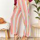 *APP EXCLUSIVE* Striped Smocked Waist Pants with Pockets