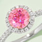 *APP EXCLUSIVE* 1 Carat Moissanite 925 Sterling Silver Halo Ring