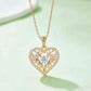 *APP EXCLUSIVE* Moissanite 925 Sterling Silver Heart Shape Necklace