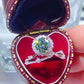 *APP EXCLUSIVE* 1 Carat Moissanite Platinum-Plated Ring