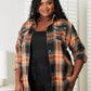 *APP EXCLUSIVE* Plaid Dropped Shoulder Flannel