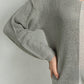 Pink Colorblock Vneck Long Sleeve Pullover Sweater