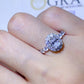 *APP EXCLUSIVE* 2 Carat Moissanite 925 Sterling Silver Halo Ring