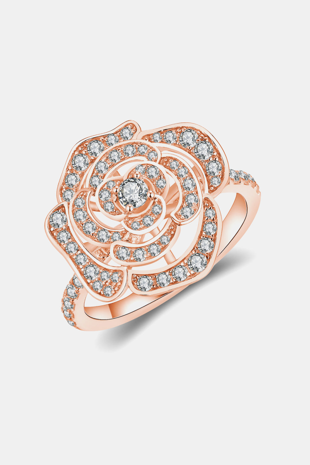 *APP EXCLUSIVE* 3.4 Carat Moissanite Flower Shape Ring