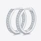 *APP EXCLUSIVE* Moissanite 925 Sterling Silver Huggie Earrings
