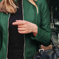 *APP EXCLUSIVE* Mock Neck Zip Up Jacket