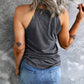 *App Exclusive* Curved Hem Grecian Tank Top