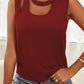 *APP EXCLUSIVE* Cutout Sleeveless Top