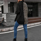 *APP EXCLUSIVE* Leopard Collared Neck Dropped Shoulder Shirt