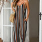 *APP EXCLUSIVE* Botanical Print Spaghetti Strap Cropped Jumpsuit