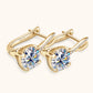 * APP EXCLUSIVE* 4 Carat Moissanite 925 Sterling Silver Earrings