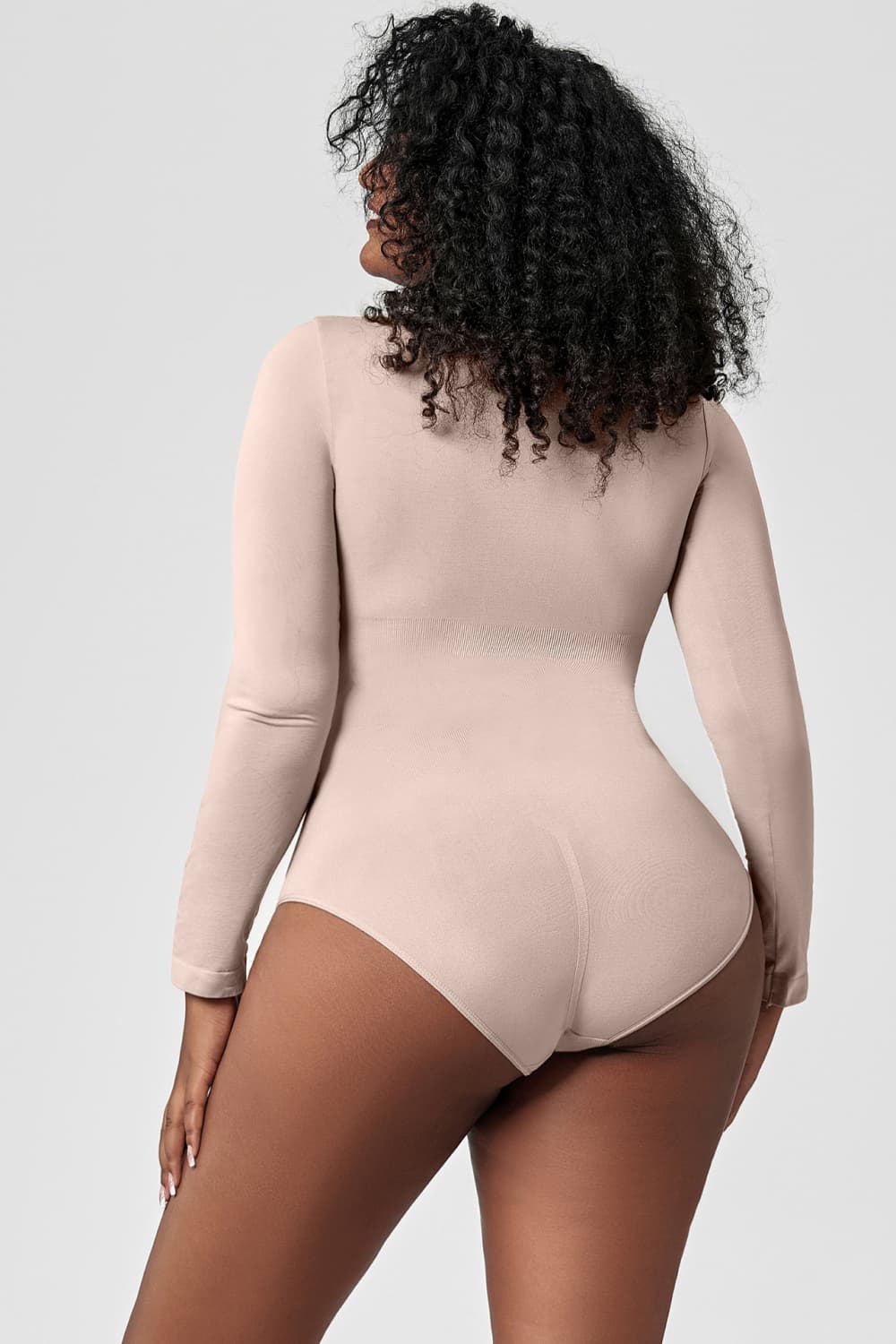 *APP EXCLUSIVE* Full Size Long Sleeve Shaping Bodysuit