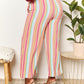 *APP EXCLUSIVE* Striped Smocked Waist Pants with Pockets