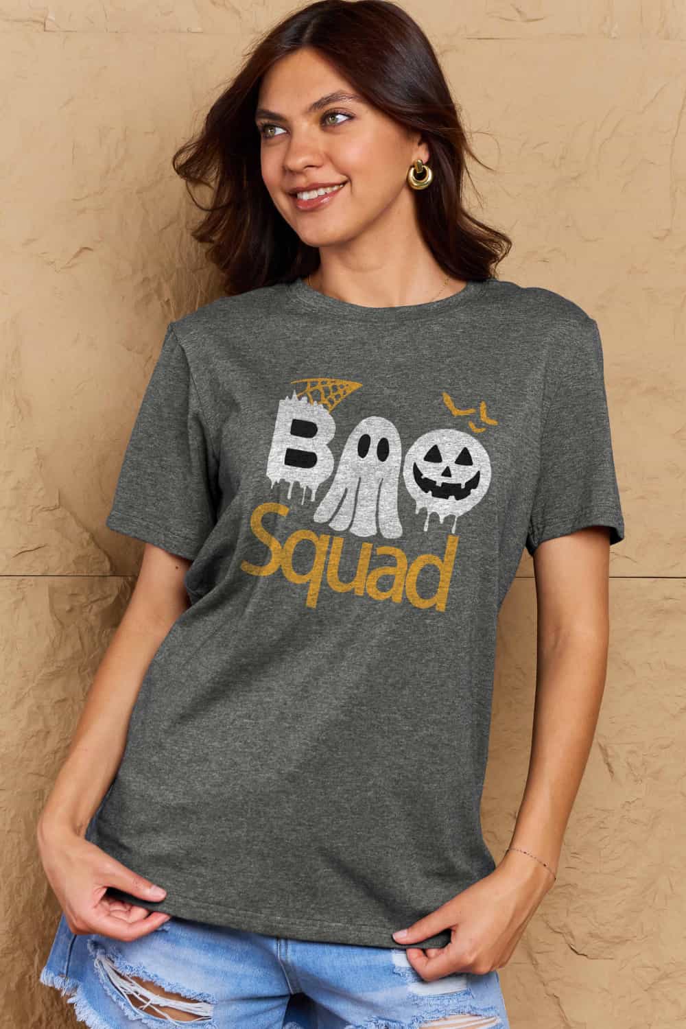 *APP EXCLUSIVE* BOO SQUAD Graphic Cotton T-Shirt