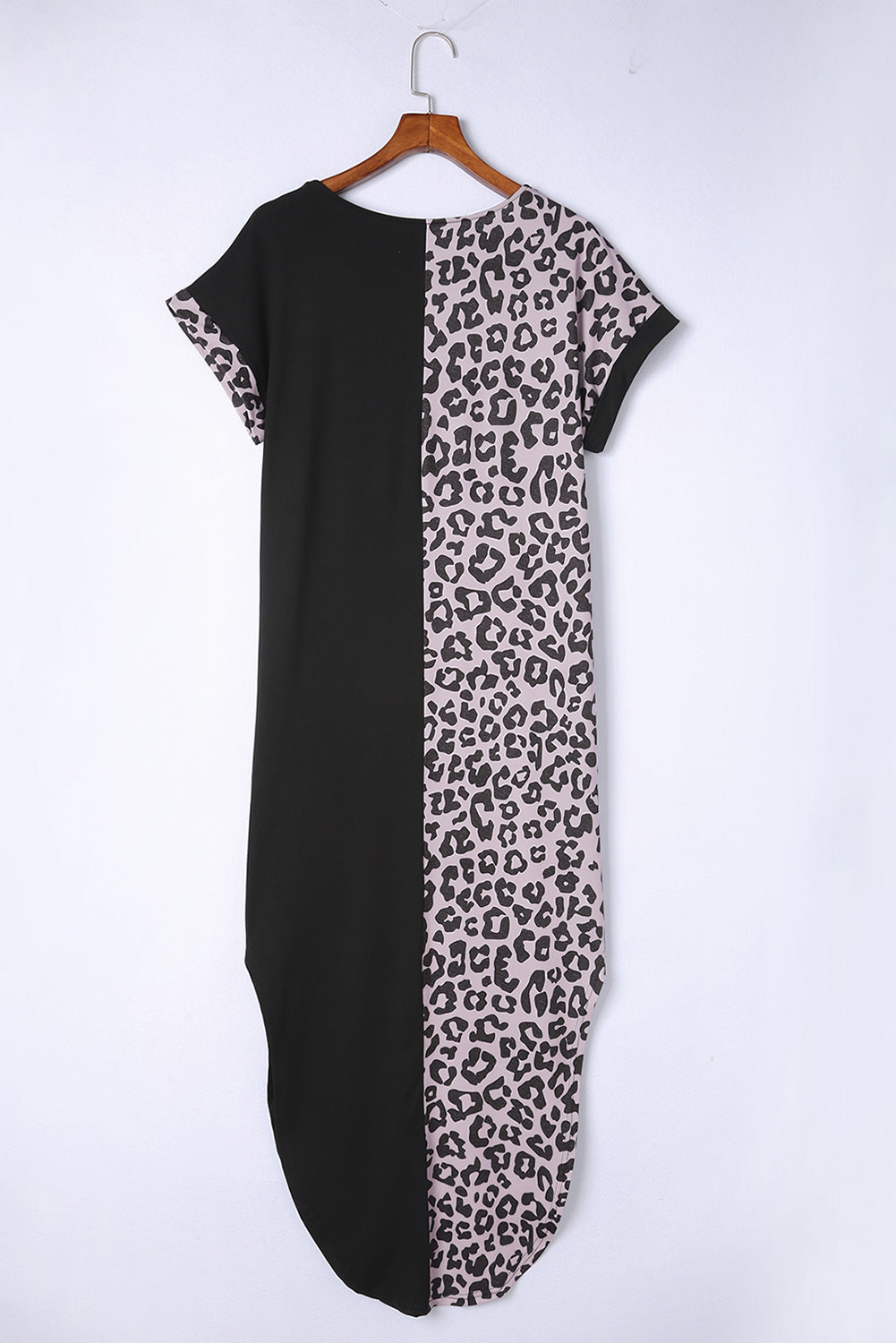 *APP EXCLUSIVE* Leopard Colorblock Maxi Dress
