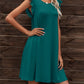 *APP EXCLUSIVE* Round Neck Flutter Sleeve Dress with Pockets