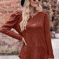 *APP EXCLUSIVE* Puff Sleeve Ribbed Top