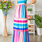 *APP EXCLUSIVE* Striped Sleeveless Maxi Dress