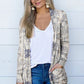 *APP EXCLUSIVE* Printed Long Sleeve Cardigan