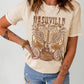 *APP EXCLUSIVE* Western Graphic Round Neck T-Shirt