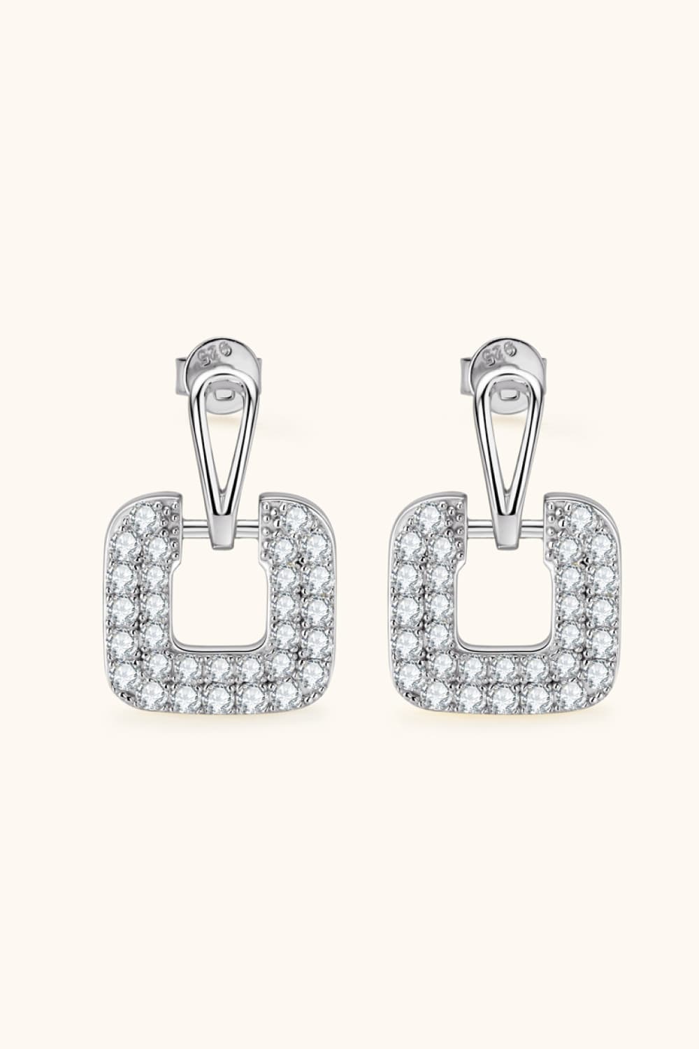 *APP EXCLUSIVE* 1.68 Carat Moissanite 925 Sterling Silver Drop Earrings