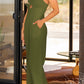 *APP EXCLUSIVE* Smocked Spaghetti Strap Wide Leg Jumpsuit