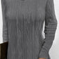 *APP EXCLUSIVE* Drawstring Hooded Sweater Dress