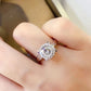 * APP EXCLUSIVE* 2 Carat Moissanite 925 Sterling Silver Ring