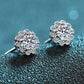 *APP EXCLUSIVE* Moissanite Floral-Shaped Stud Earrings