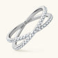 * APP EXCLUSIVE* Moissanite 925 Sterling Silver Infinity Ring