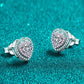 *APP EXCLUSIVE* Moissanite Heart-Shaped Stud Earrings