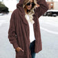 *APP EXCLUSIVE* Teddy Hooded Jacket with Pockets